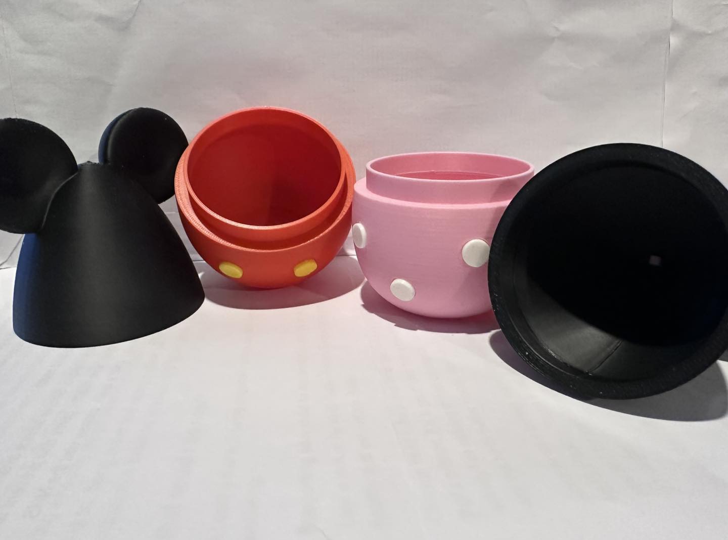 Easter Mickey and Minnie mouse eggs