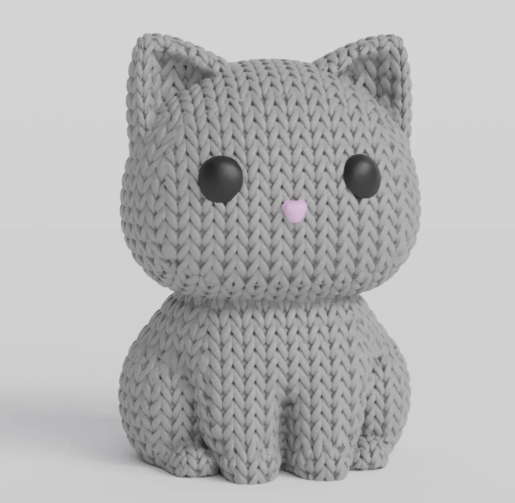 Knitted Kitten
