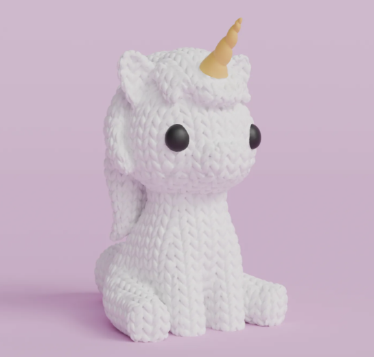 Knitted Unicorn