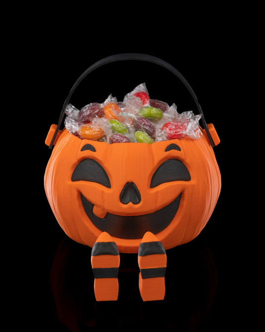 Walkin Pumpkin Sweets Holder