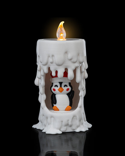 Penguin Candle Table Tamp