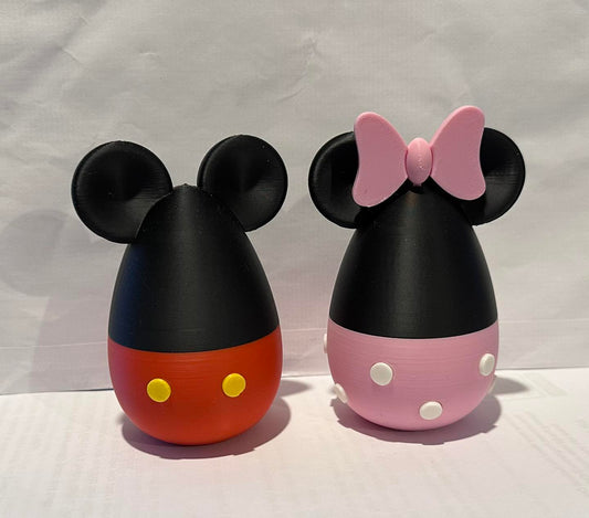 Easter Mickey and Minnie mouse eggs