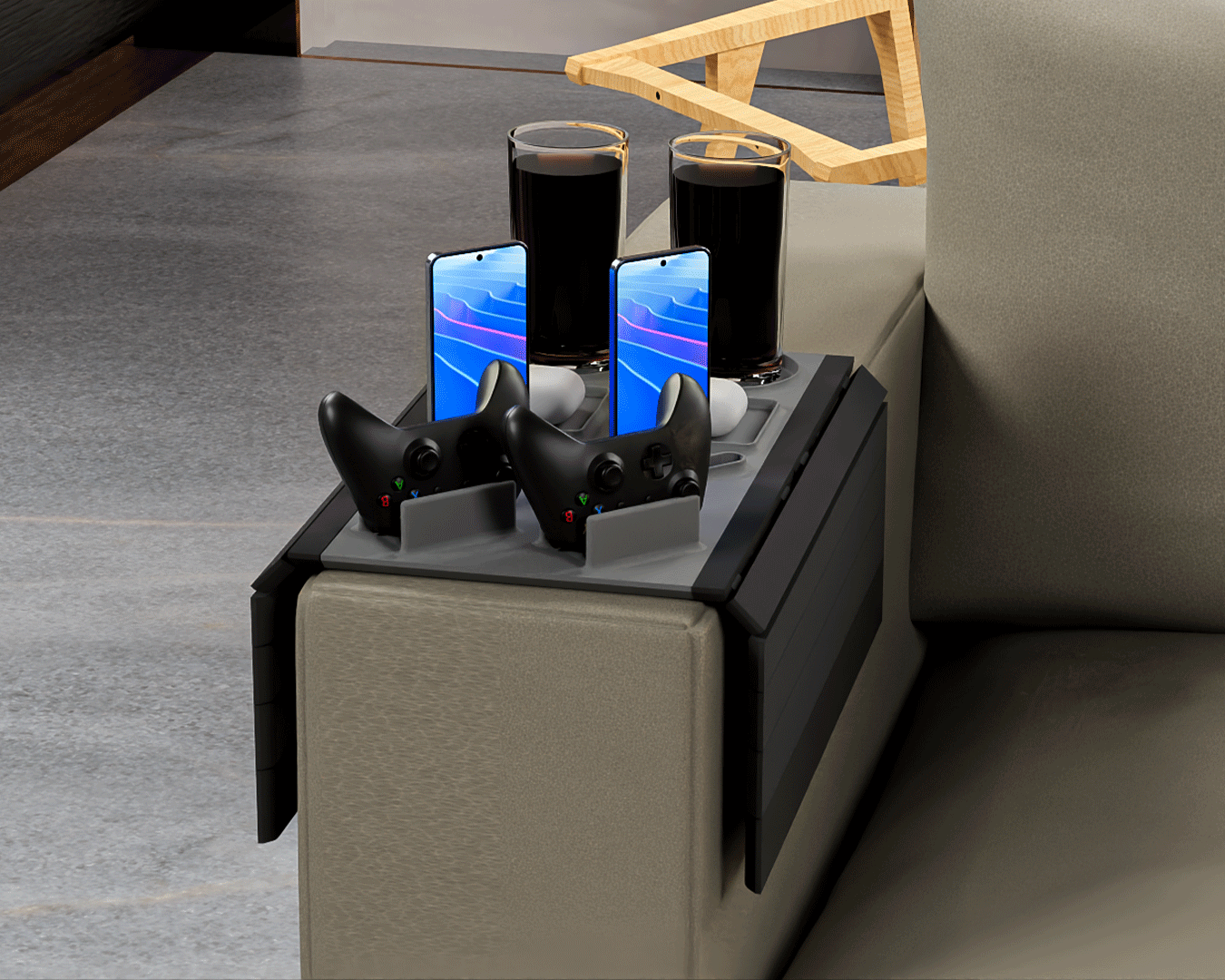 Couch Co-Op Arm Tray