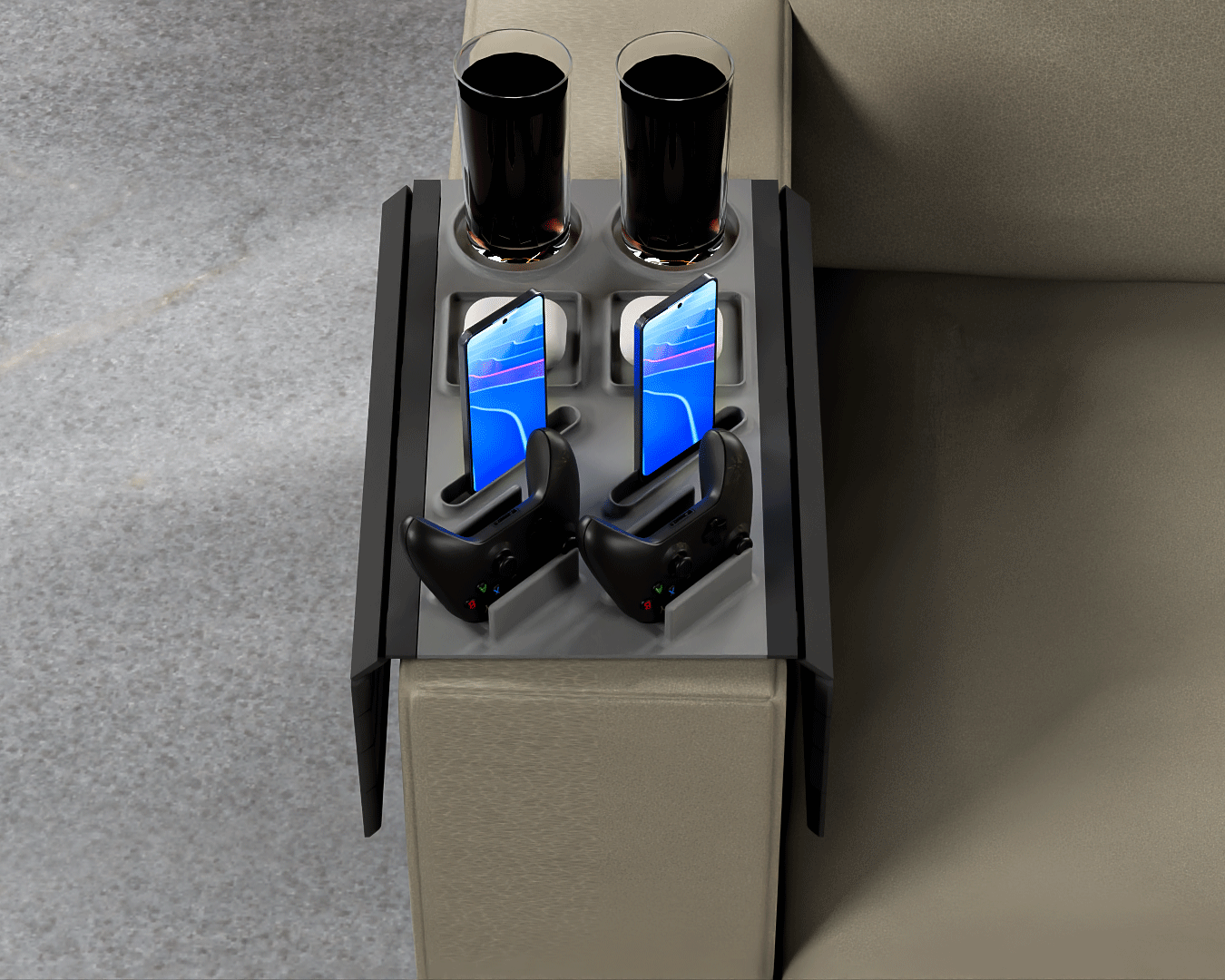 Couch Co-Op Arm Tray