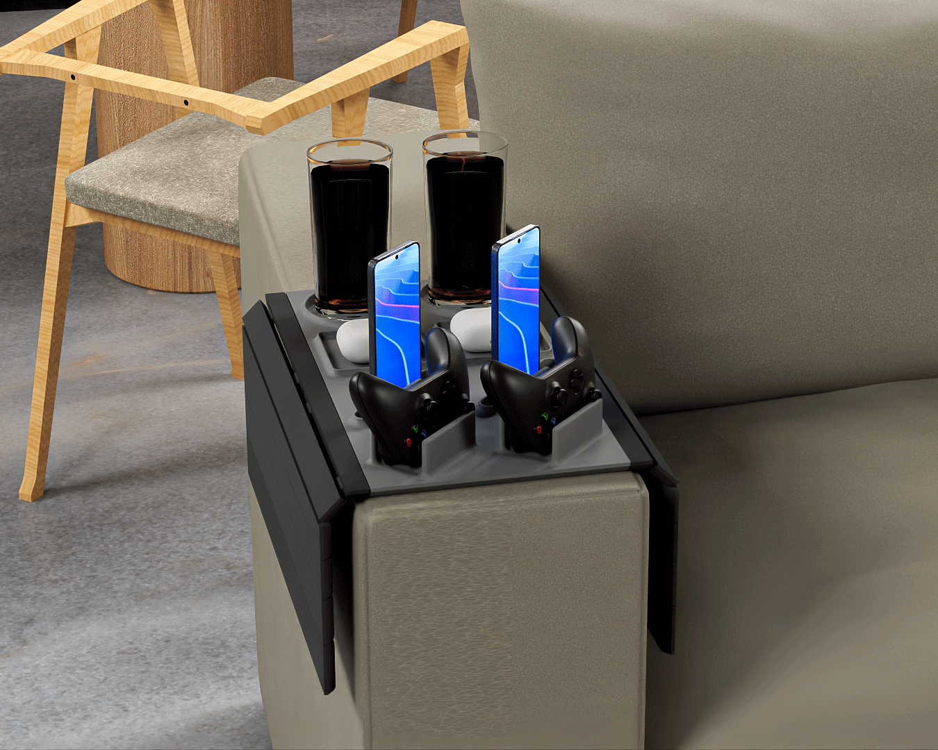 Couch Co-Op Arm Tray