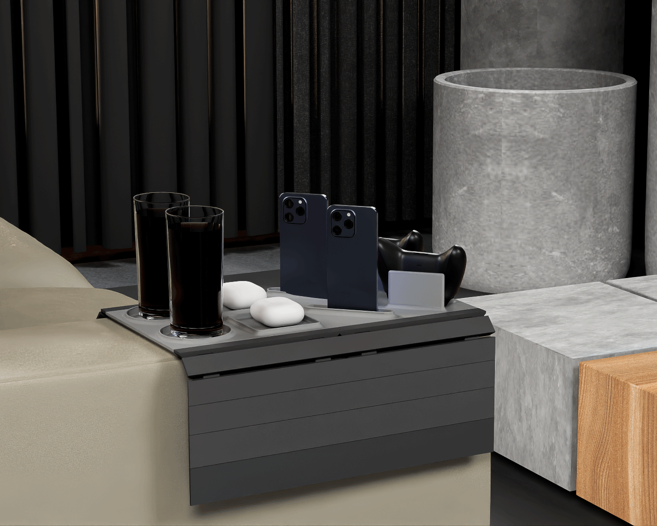 Couch Co-Op Arm Tray