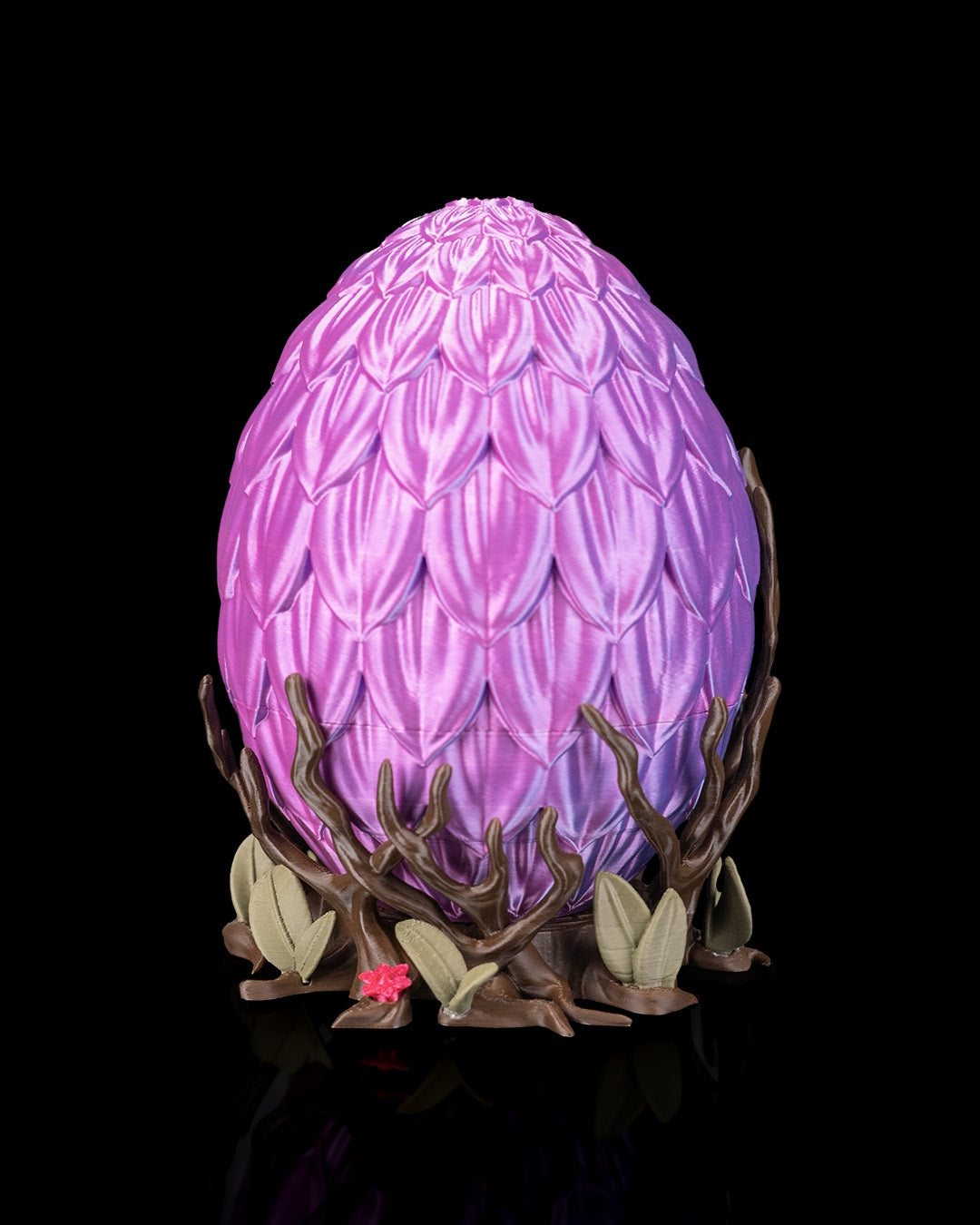 Floral Dragon and Egg