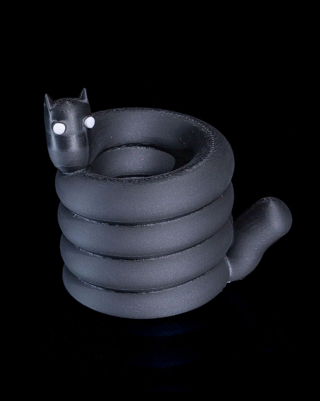Goth Cat Pen Holder