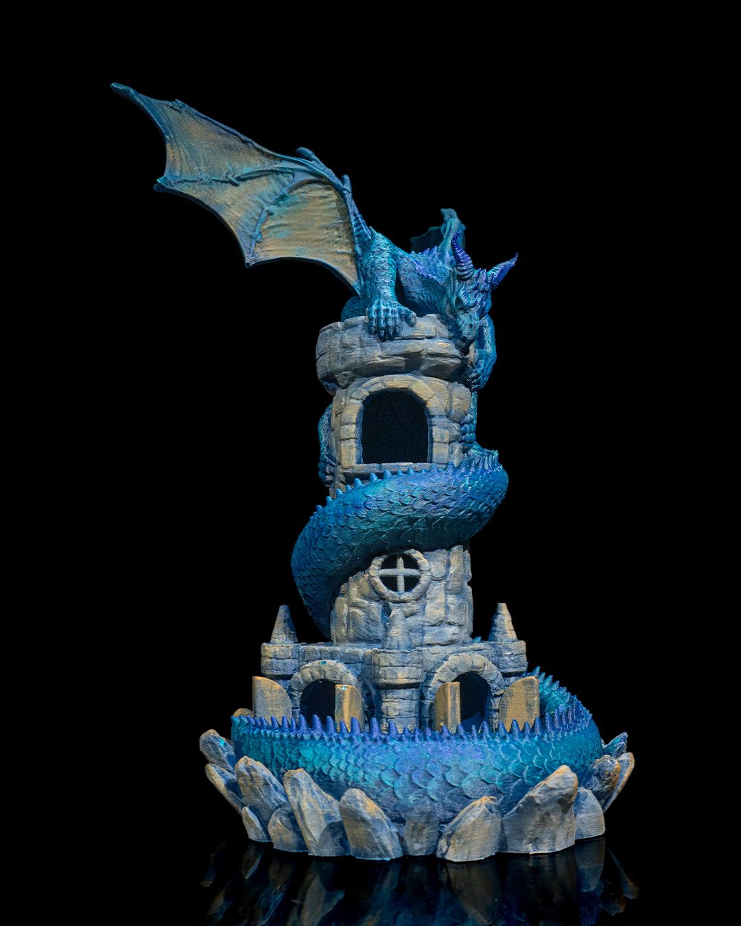 Uncoloured Guardian Of The Dice Tower