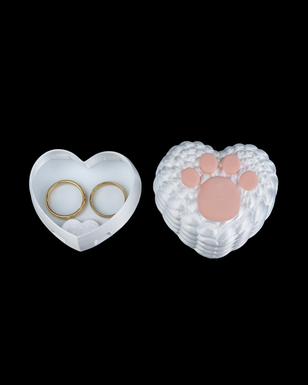 Paw Heart Trinket Tub