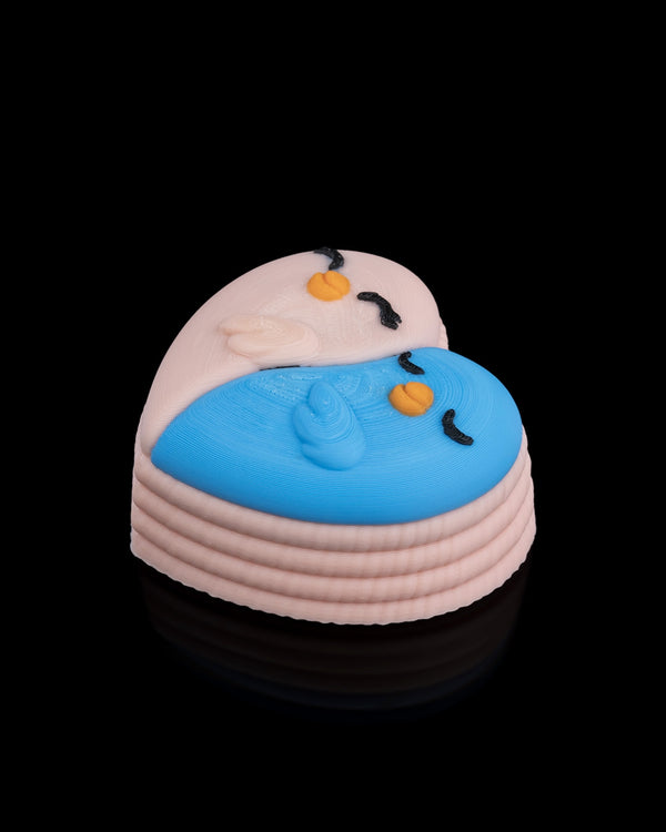 Lovebirds Heart Trinket Tub