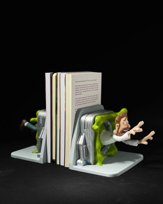Uncoloured Portalled Book Ends