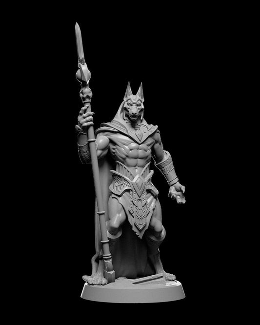 Jackal Resin Print