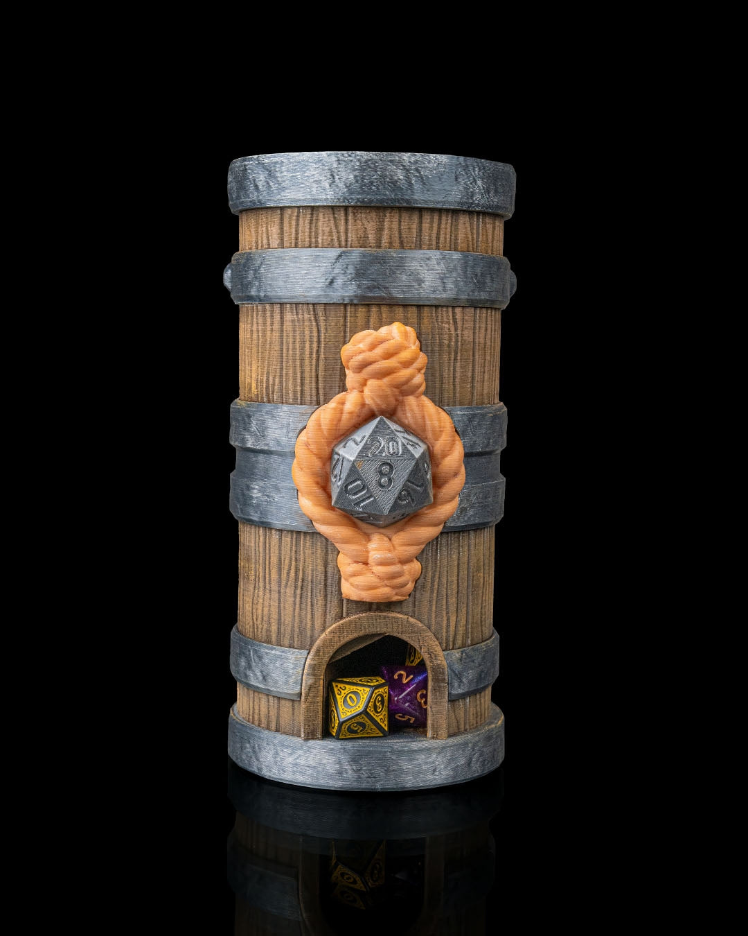 Keg Of Fate Dice Tower And Box