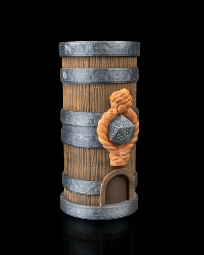 Keg Of Fate Dice Tower And Box