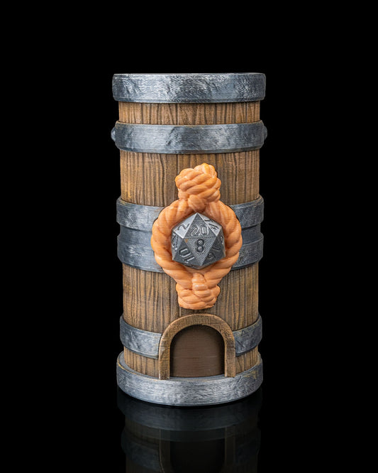 Keg Of Fate Dice Tower And Box