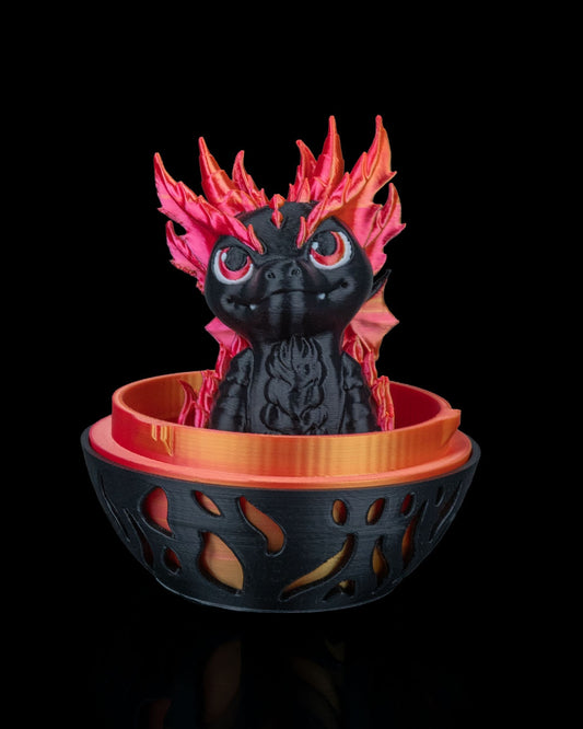 Magma Dragon and Egg