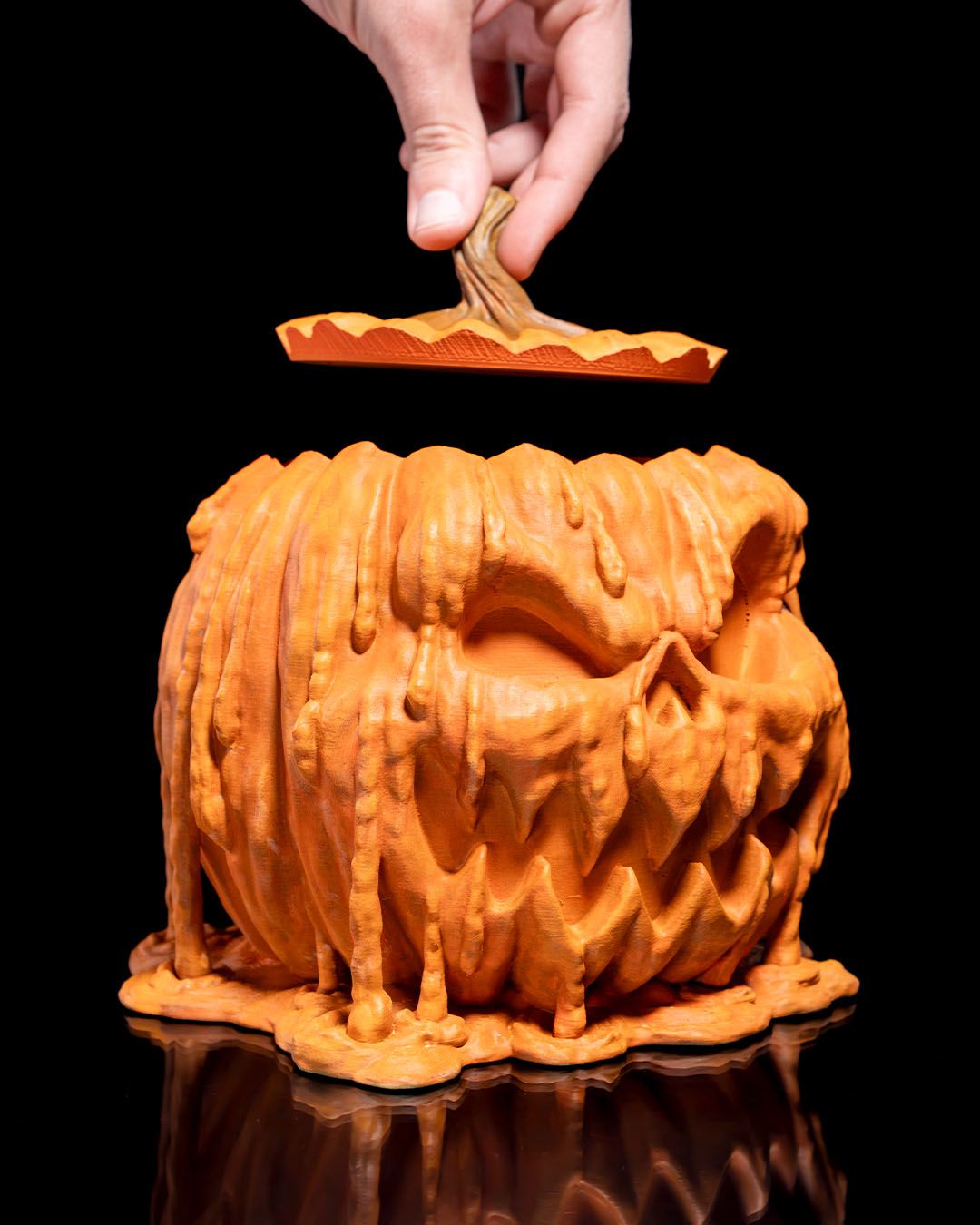 Melting Pumpkin Sweets Holder