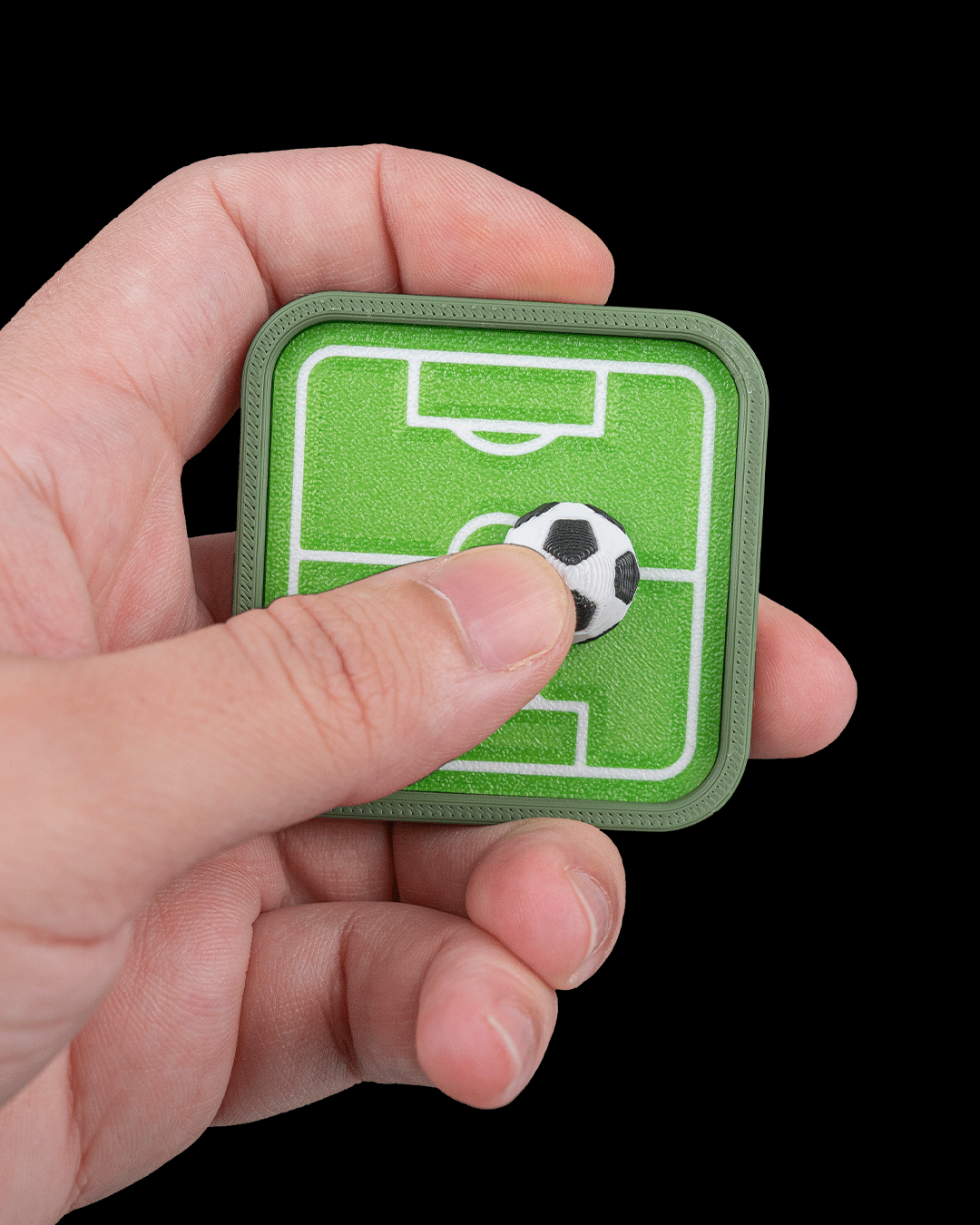 Mini Pitch Fidget Keychain