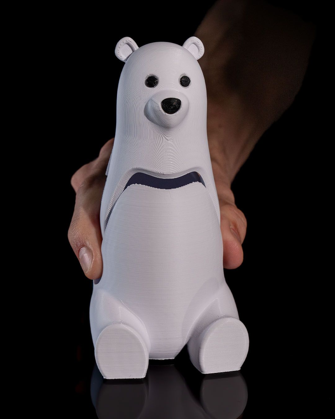 Polar Bear Trinket Box