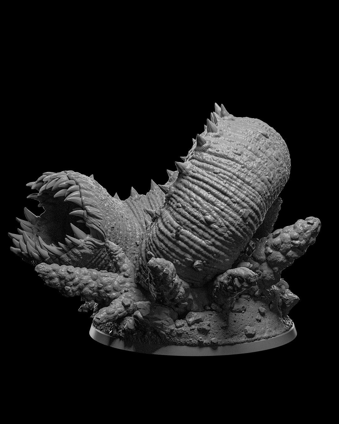 Sandworm Resin Print