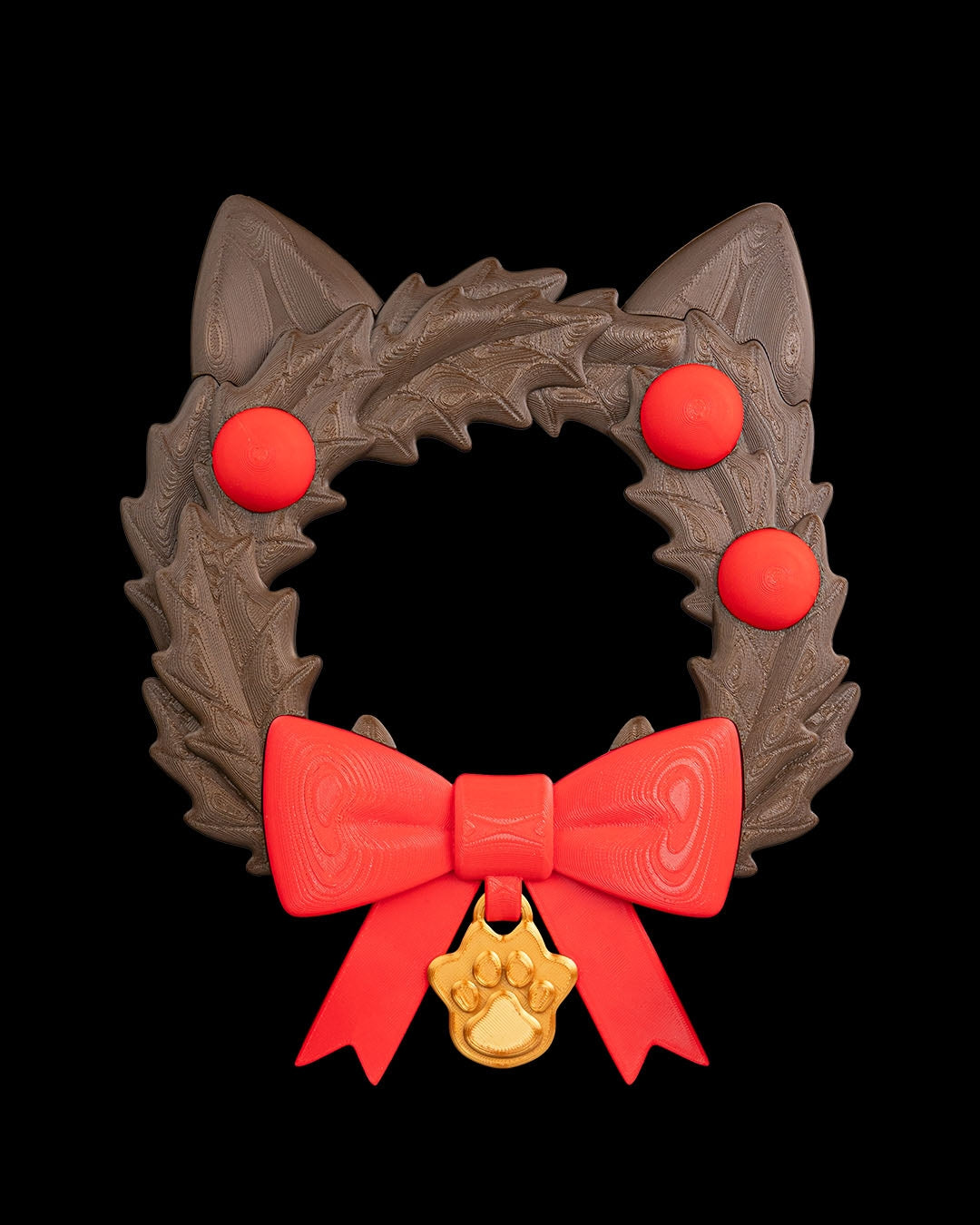 Santa Claws Wreath