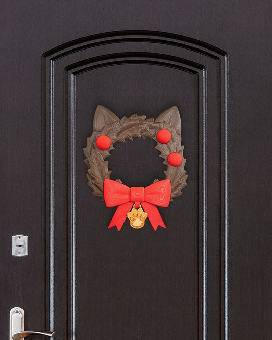 Santa Claws Wreath