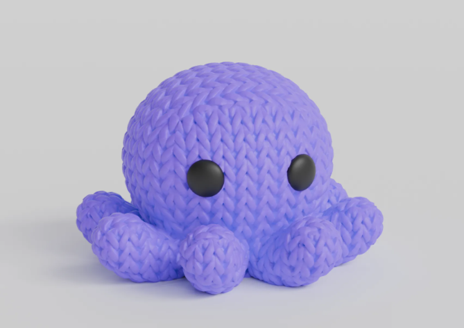Knitted Octopus