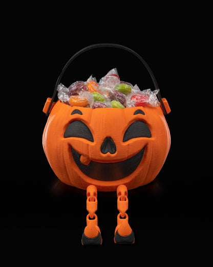 Walkin Pumpkin Sweets Holder