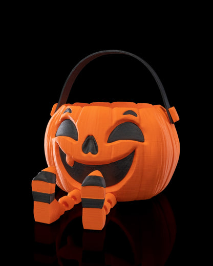 Walkin Pumpkin Sweets Holder