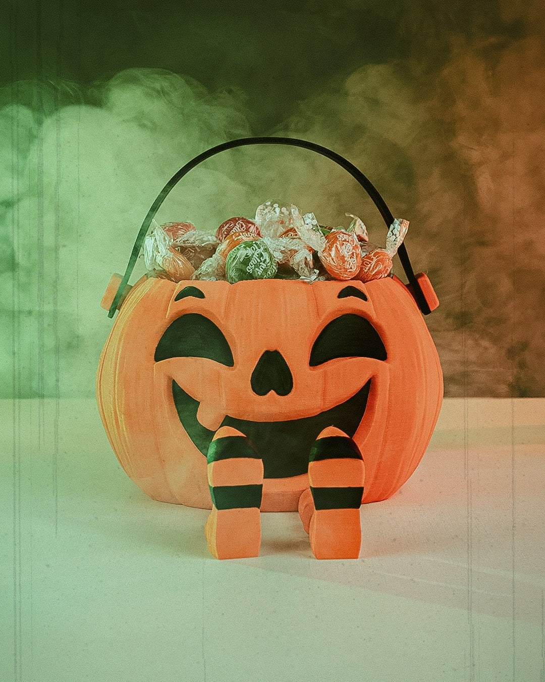 Walkin Pumpkin Sweets Holder