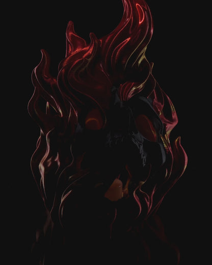 Uncoloured Bonfire Candle Holder