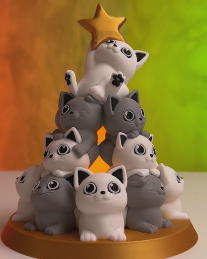 Catmas Tree Table Lamp