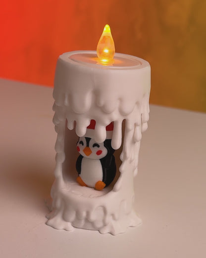 Penguin Candle Table Tamp